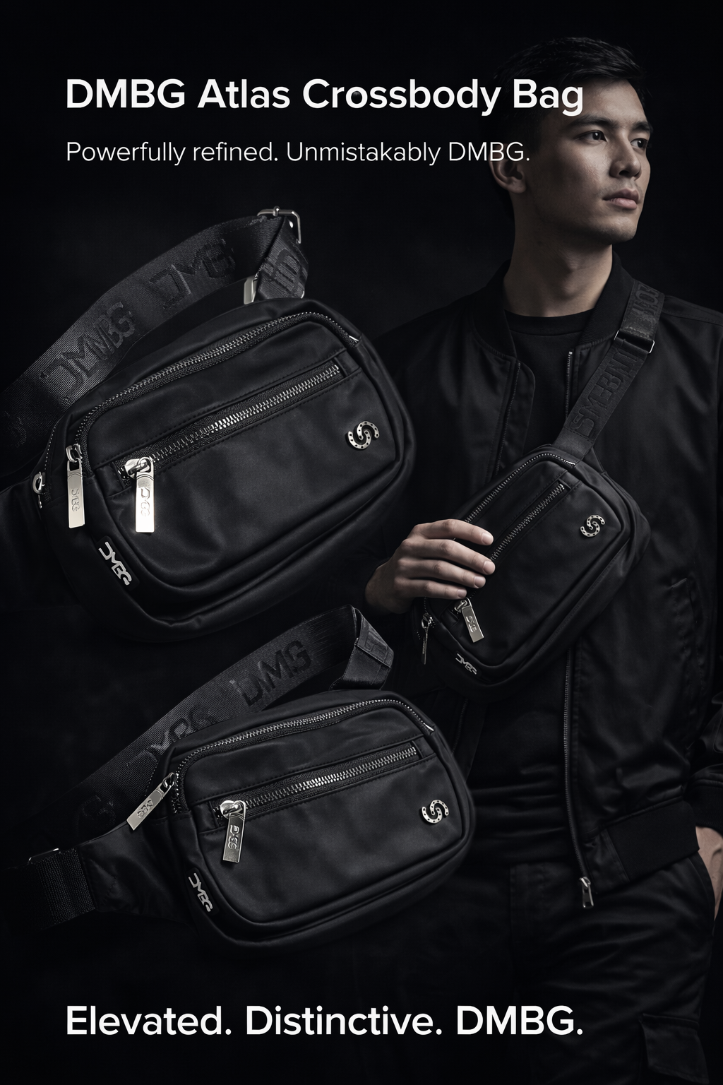 DMBG Atlas Crossbody Bag